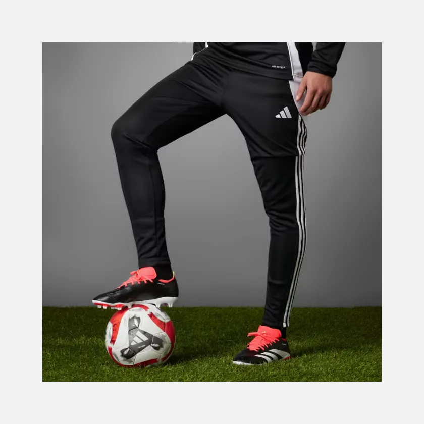 Elite performance Comfortable ankle Adidas Predator League L Unisex Football Ground Shoes -Core Black/Cloud White/Solar Red