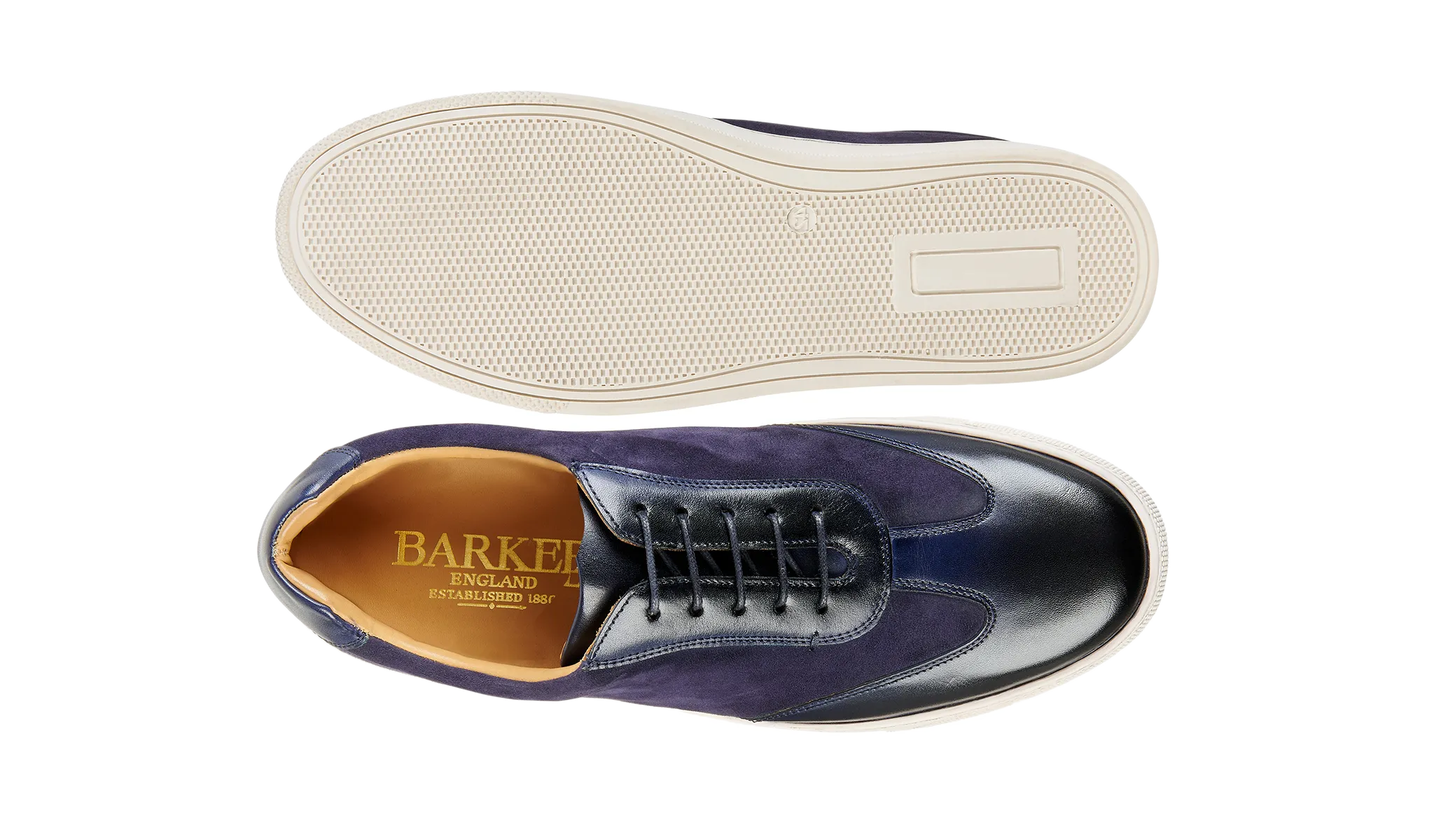 Lift Up Agile Fit Stig - Navy Suede Calf