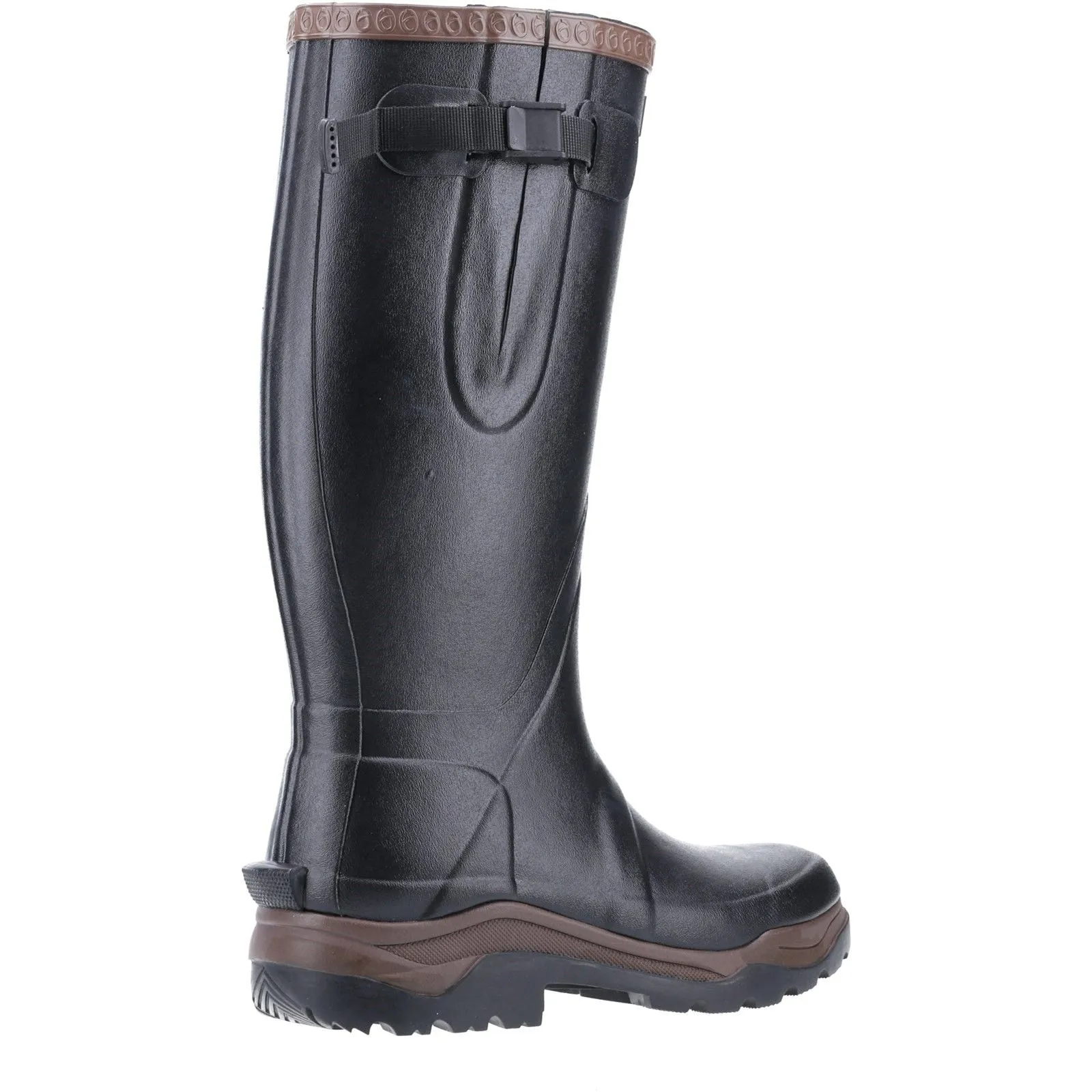 Cotswold Unisex Compass Neoprene Rubber Wellington Black Storm Walk Winter Rain Protection