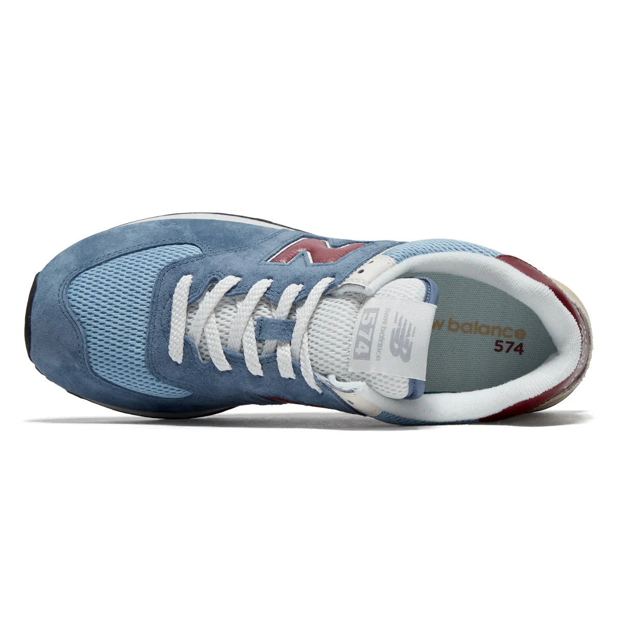 New Balance 574 Shoes - Shoreline Blue Tough Wear