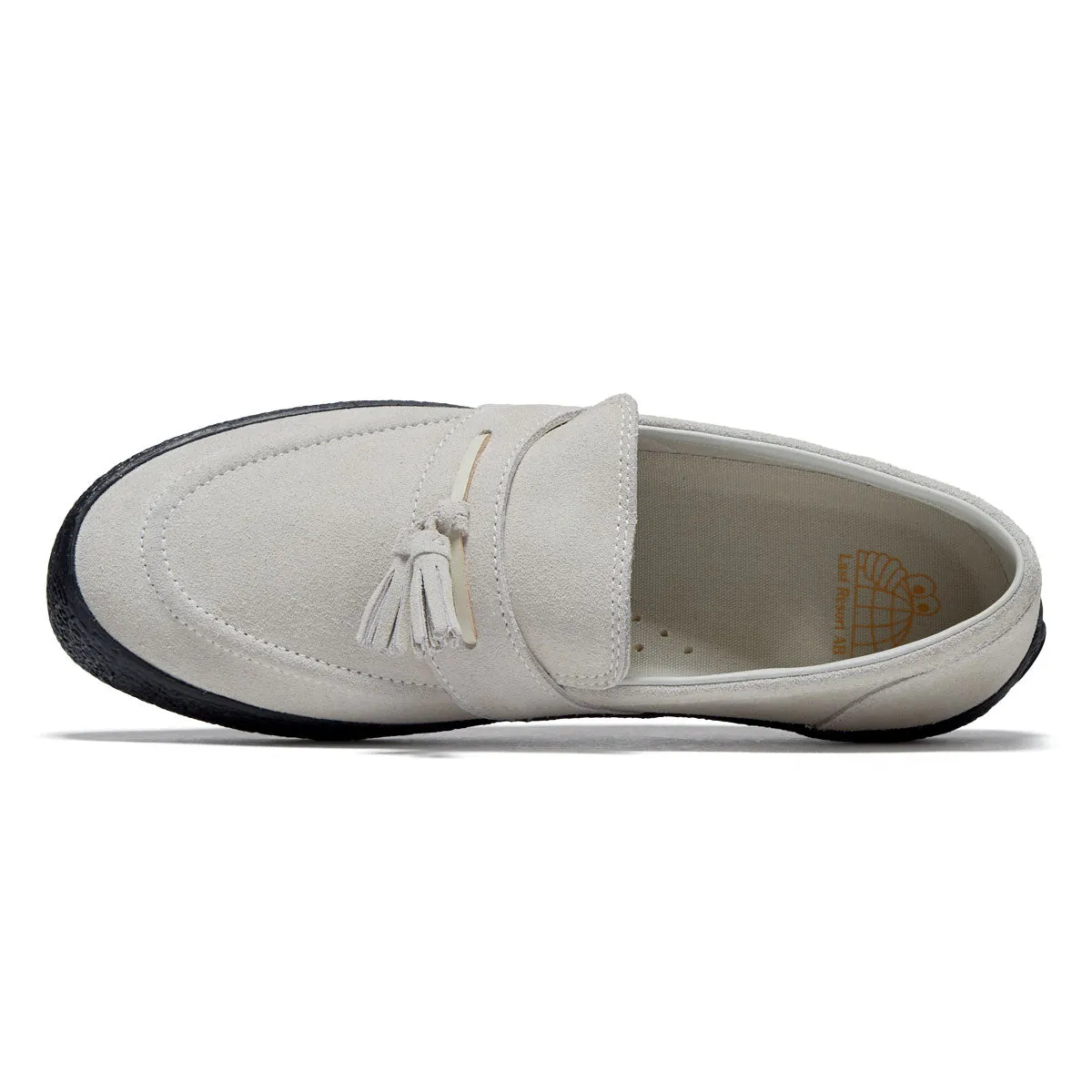 Last Resort AB VM005 Loafer Shoes - White/Black Athletic Edge Loose Fit