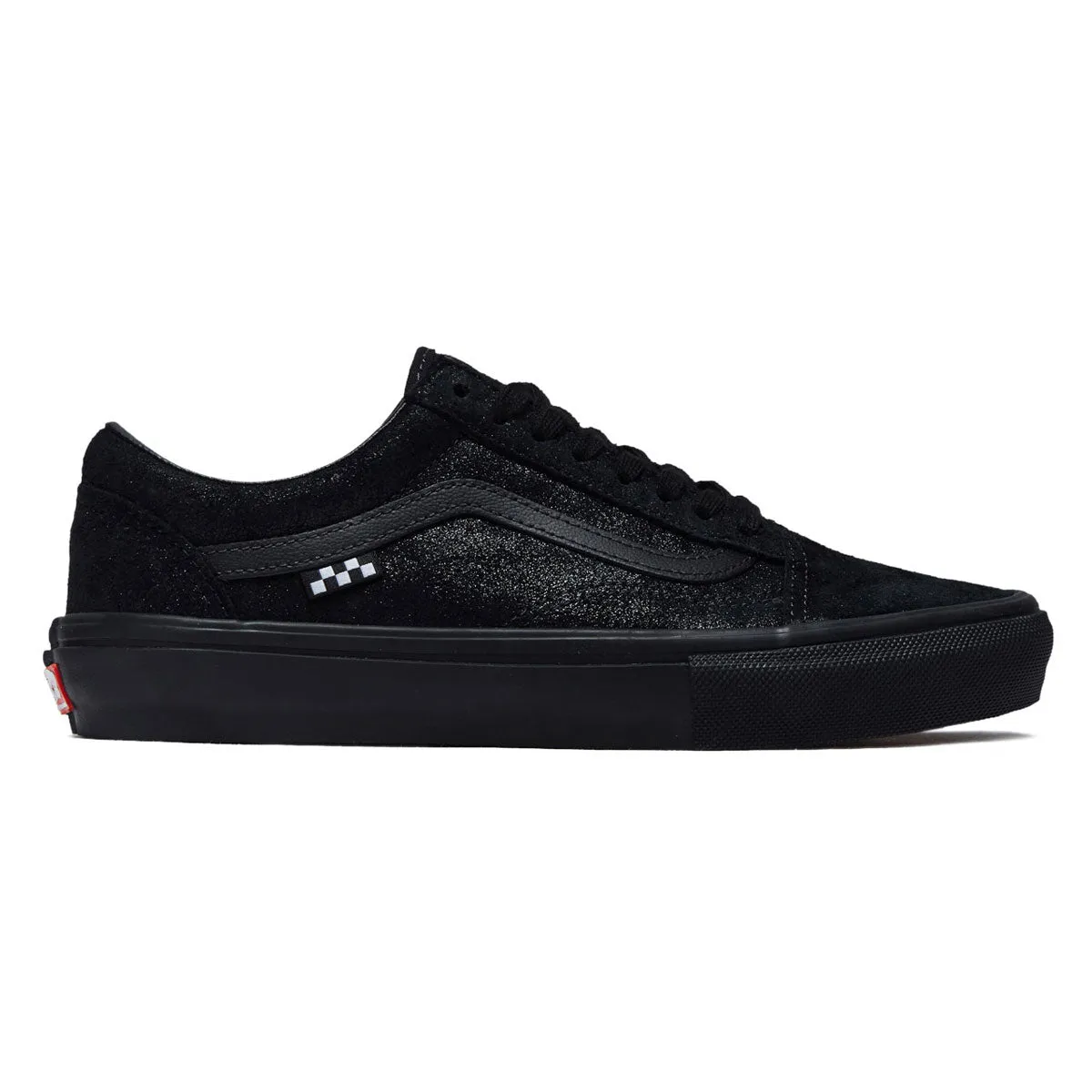 Vans Skate Old Skool Shoes - Metallic Black/Smoke Dynamic Ride Pro Inspired