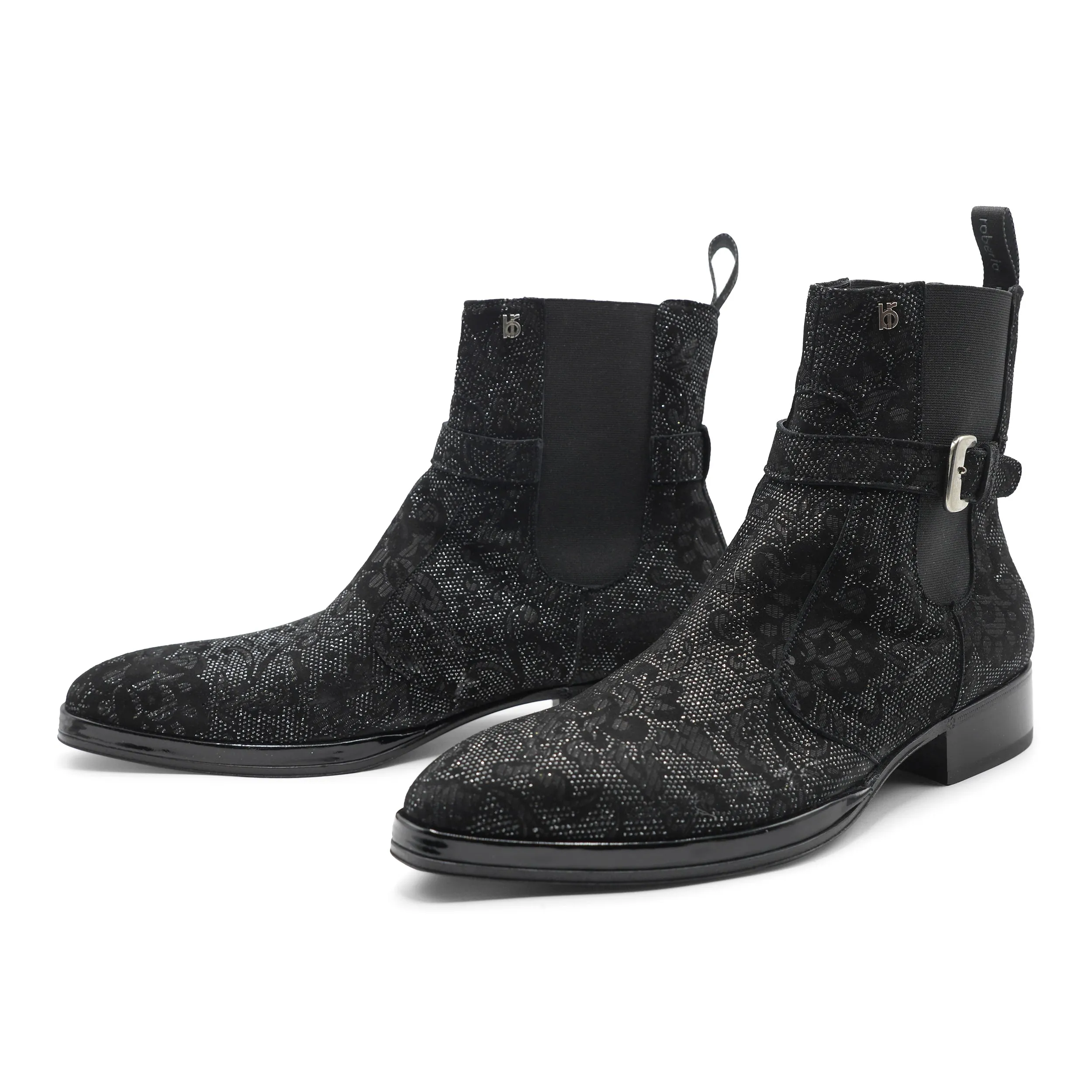 All-Season Boots All Season 7202 - Rock N Roll Black Sparkle