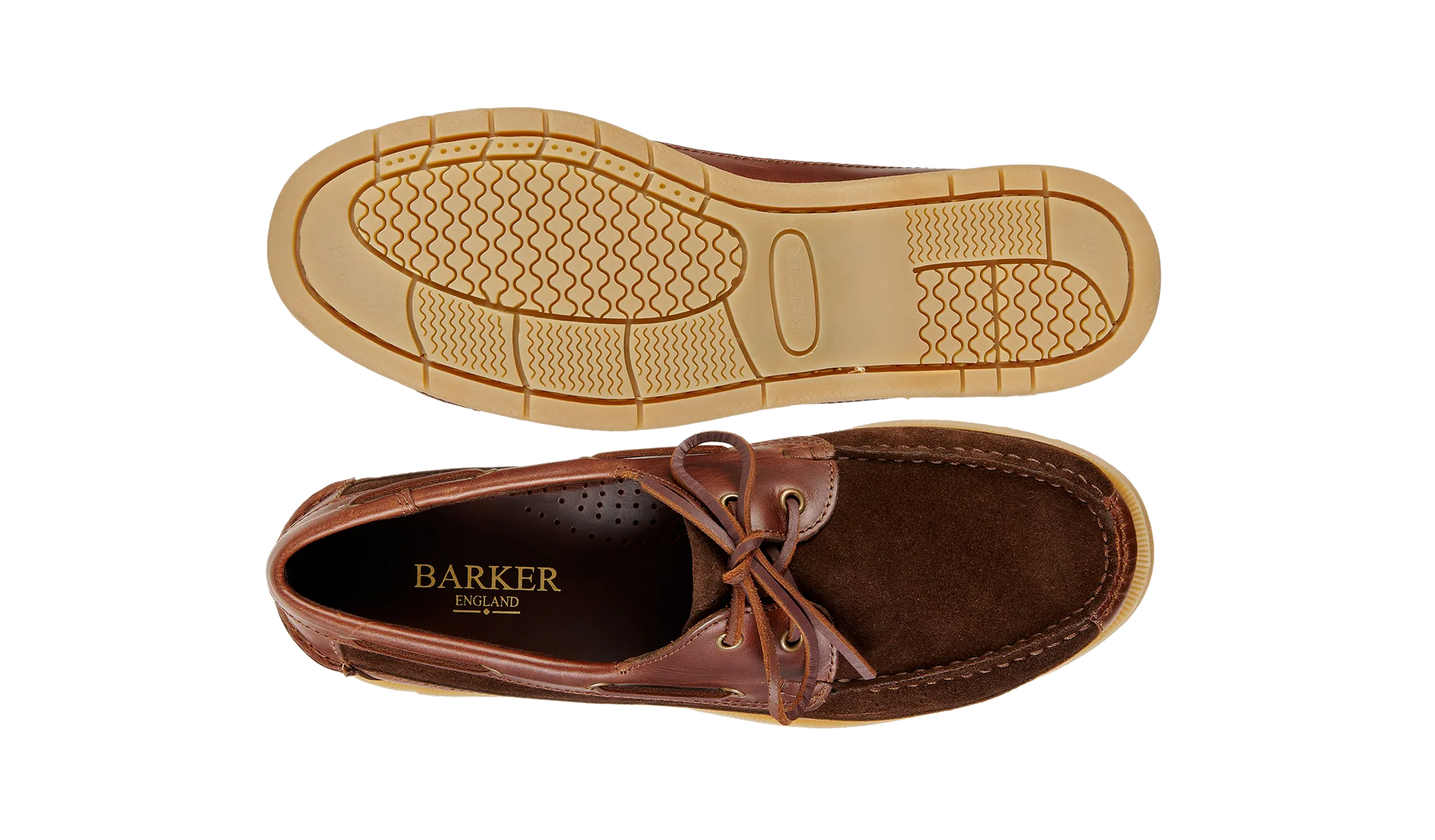 Dexter - Cognac Leather Coffee Suede Dance Mode