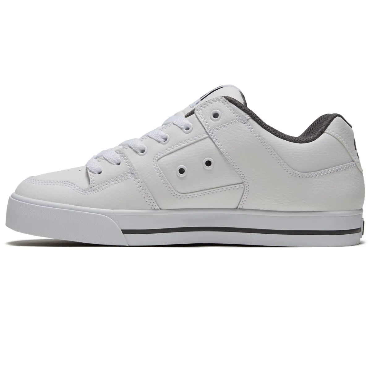 DC Pure Shoes - White/Battleship/White Street Vibe