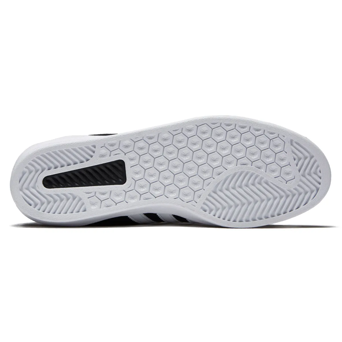Adidas Campus ADV Shoes - Black/White/White Soft Insole