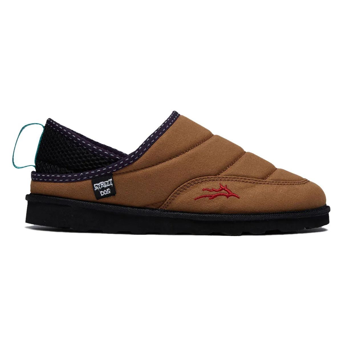 Quick lace Street Performance Fit Lakai x Jay Howell Owen Slipper Shoes - Walnut Suede