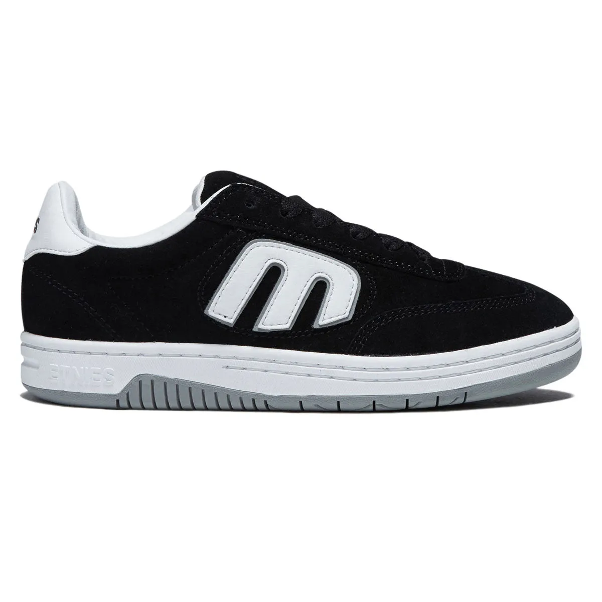 Etnies Lo-Cut Shoes - Black/White Free Ride Flex Movement