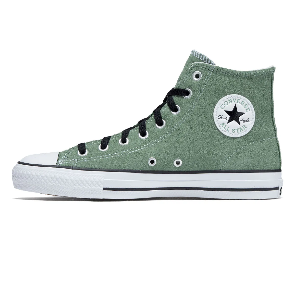 Converse Chuck Taylor All Star Pro Hi Shoes - Foothill Green/Black/White Flex Fit