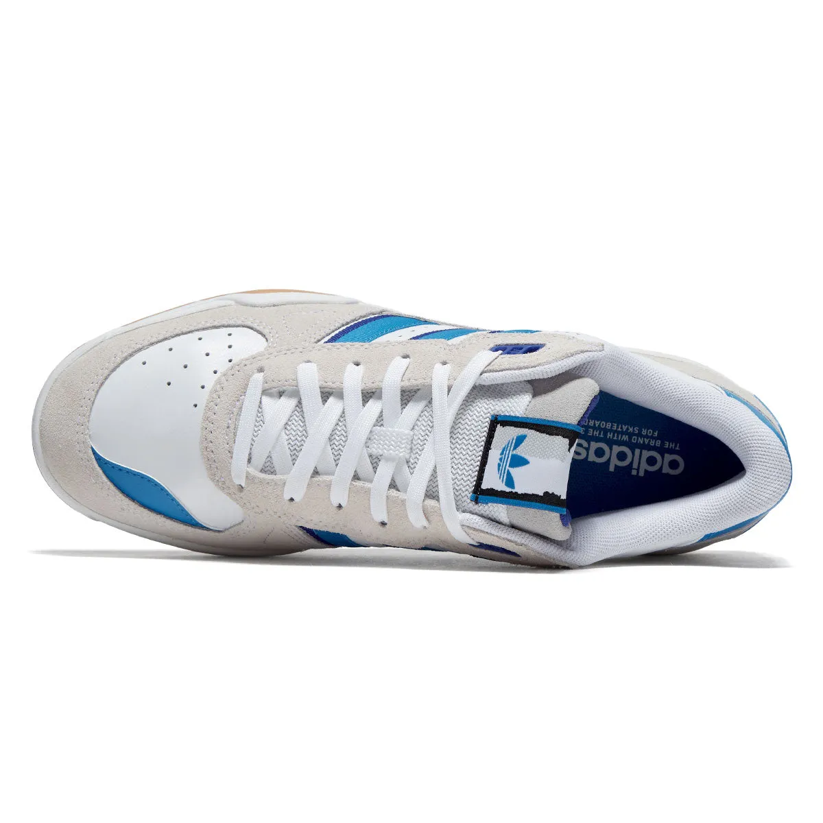 Adidas Tekkira Cup Shoes - Ftwr White/Blue/Blue Classic Comfort
