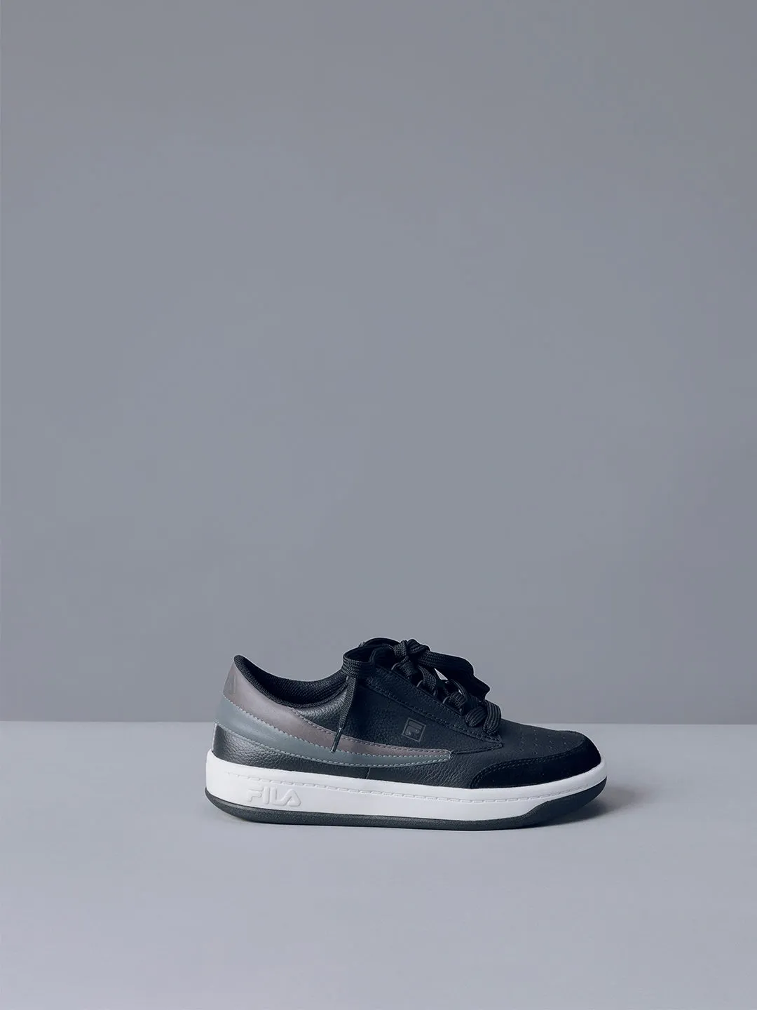Fila MEN BLACK TENN SERVE Shoes All Comfort Morning Walk
