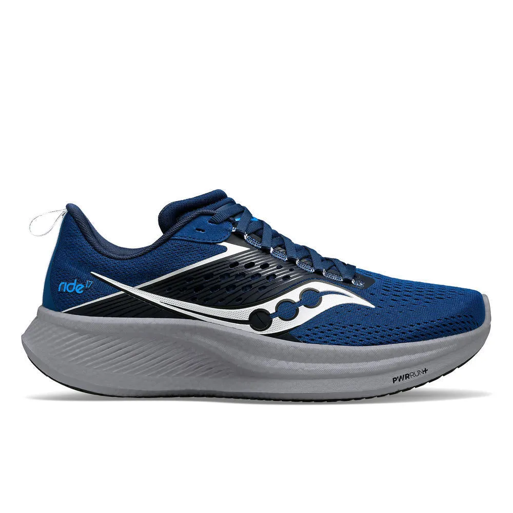 Men's Saucony Ride 17 running for adventure