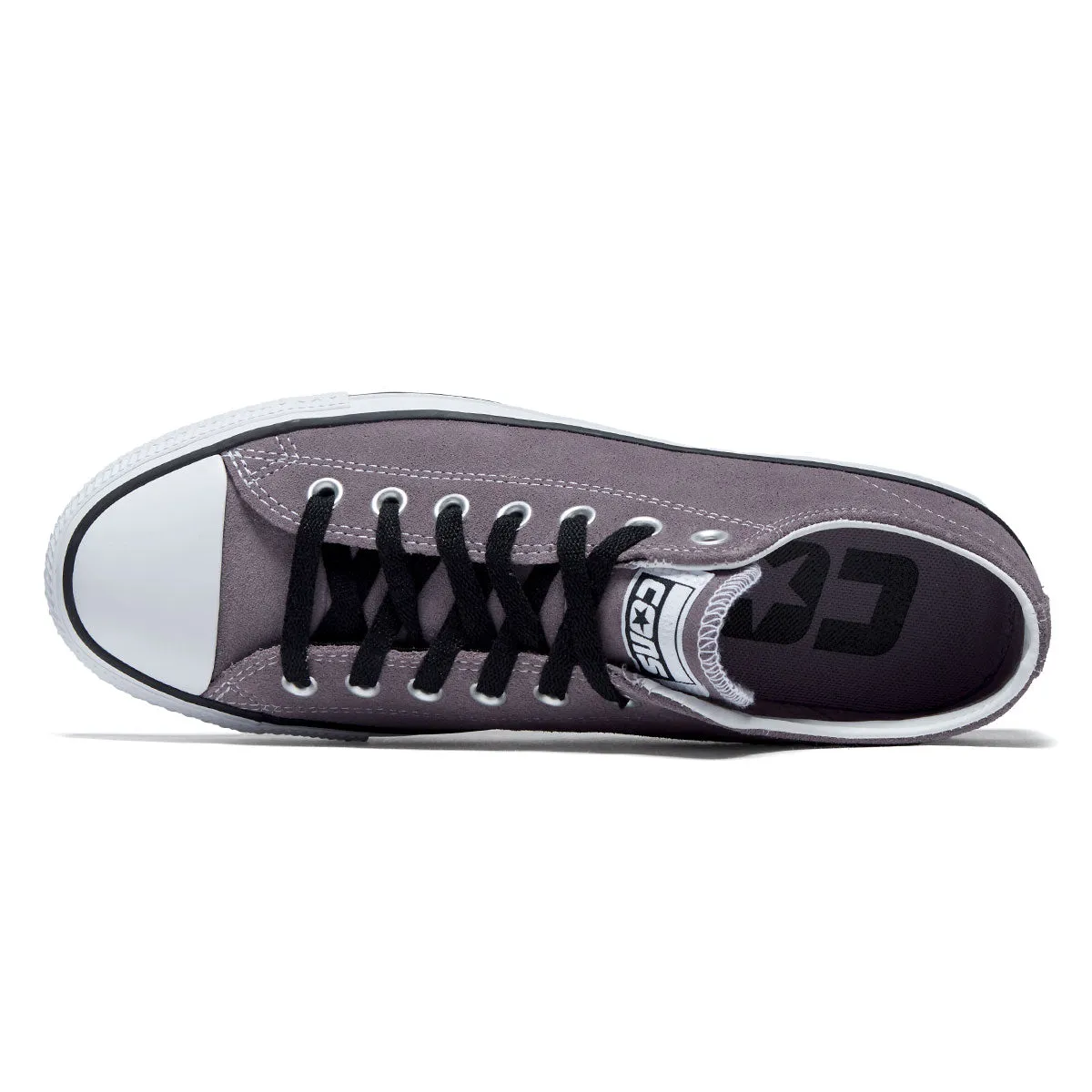 Converse Chuck Taylor All Star Pro Suede Ox Shoes - Mauve Stone/White/Black Breathable Fit