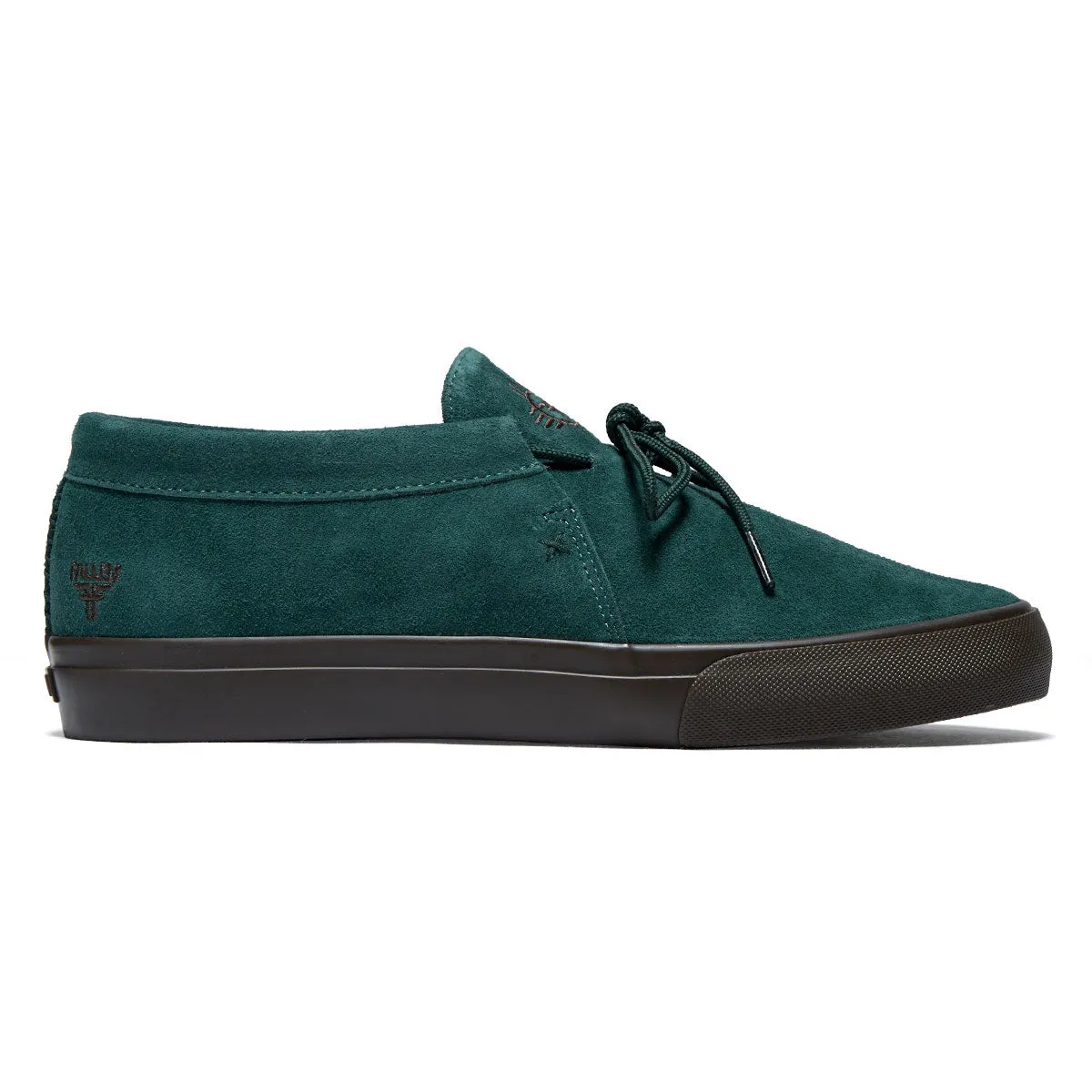 Street Performance Skate Vibe Fallen Apache Tommy Sandoval Shoes - Green/Dark Gum