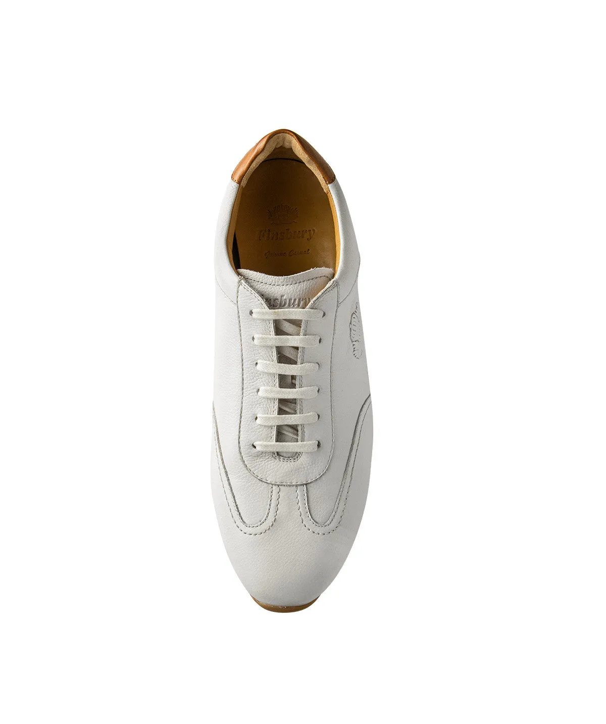 Sneakers CAMERON Grain?? Blanc Fast Go