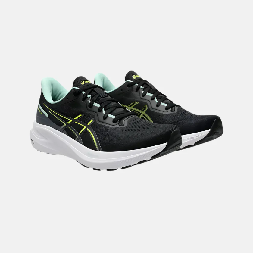 Blood circulation Asics GT-1000 13 Men Running Shoes -Black/Safety Yellow