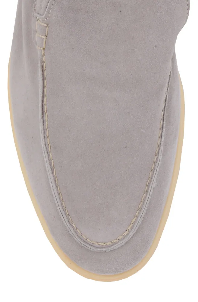 Sartorio Napoli Light Gray Loafer Loafers Fast pace Commute Easy