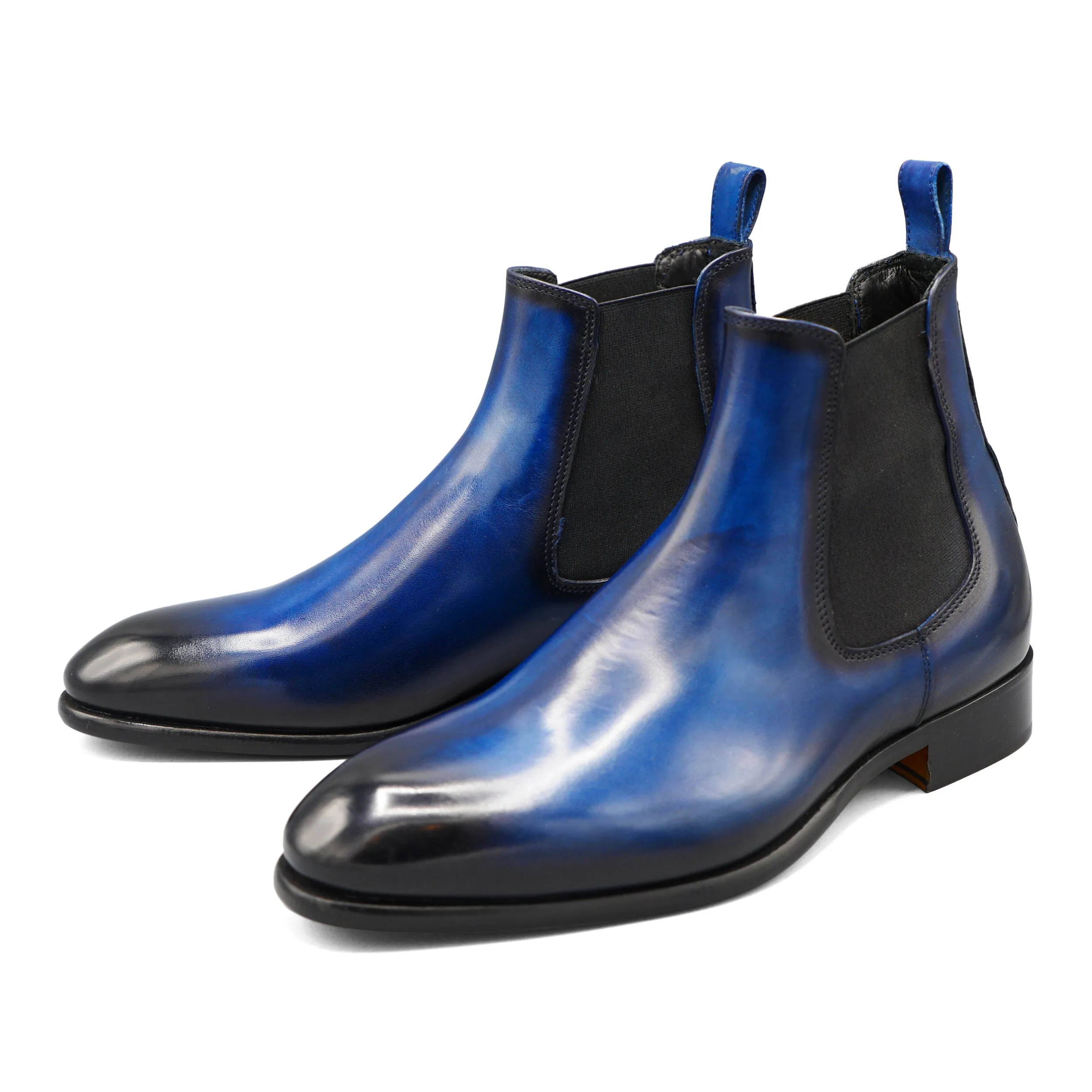 On Trend Urban Fit Boots JOD32201 - Vitello Blu