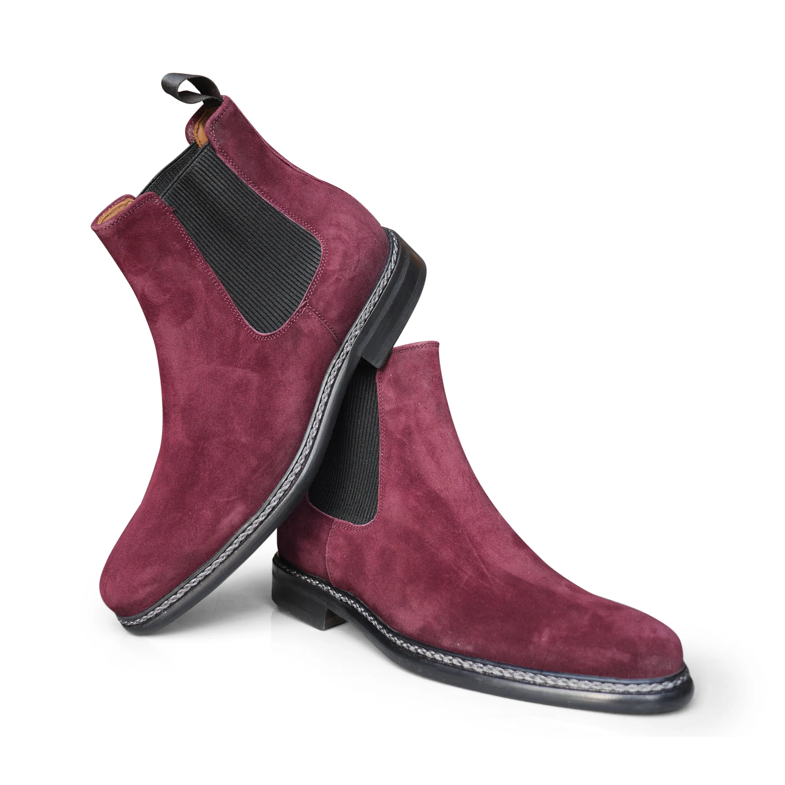 T590 - Velour Bordeaux Chic And Practical