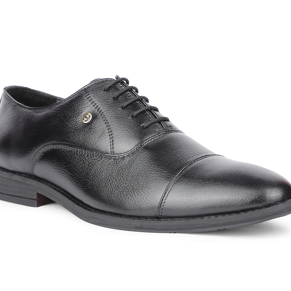Smart Step Healers Formal Black Lacing Derby Shoes For Men S201-04 By Liberty