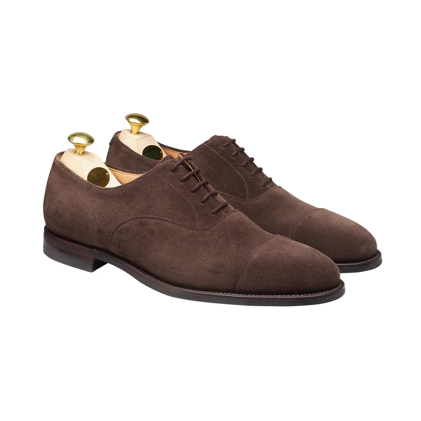 Heel Support Connaught 2 Dark Oak Suede (City Sole)