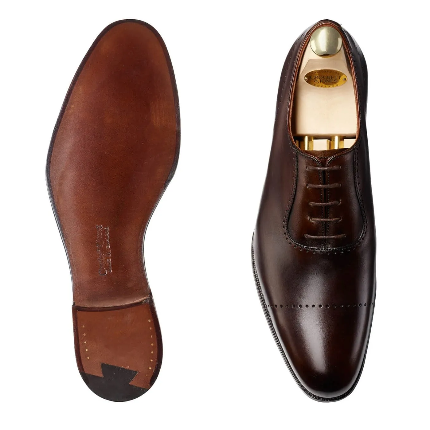 Courtenay Dark Brown Antique Calf Comfortable fit All Day Fit