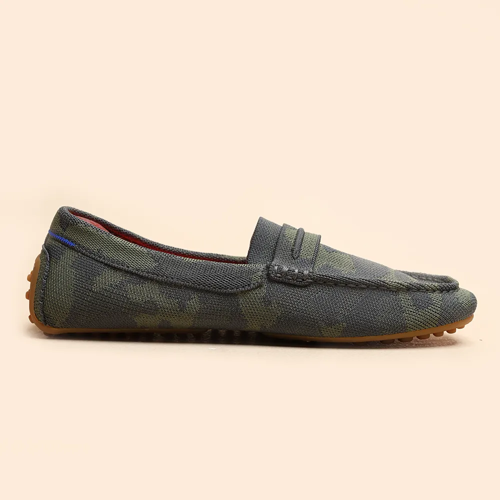 Rothy  - The Driver Loafers - Green Step Guard