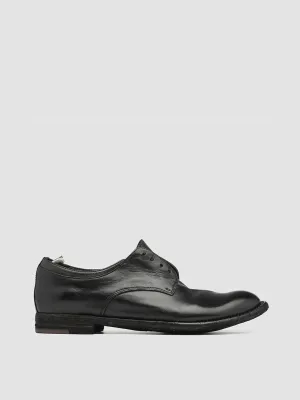 Smart Lace LEXIKON 501 - Black Leather Derby Shoes
