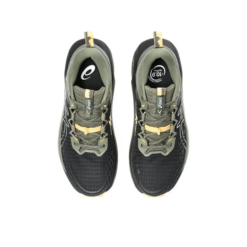 running in a city park shoes respiratory health ASICS GEL-Trabuco 13 D Mens Trail Running Shoes