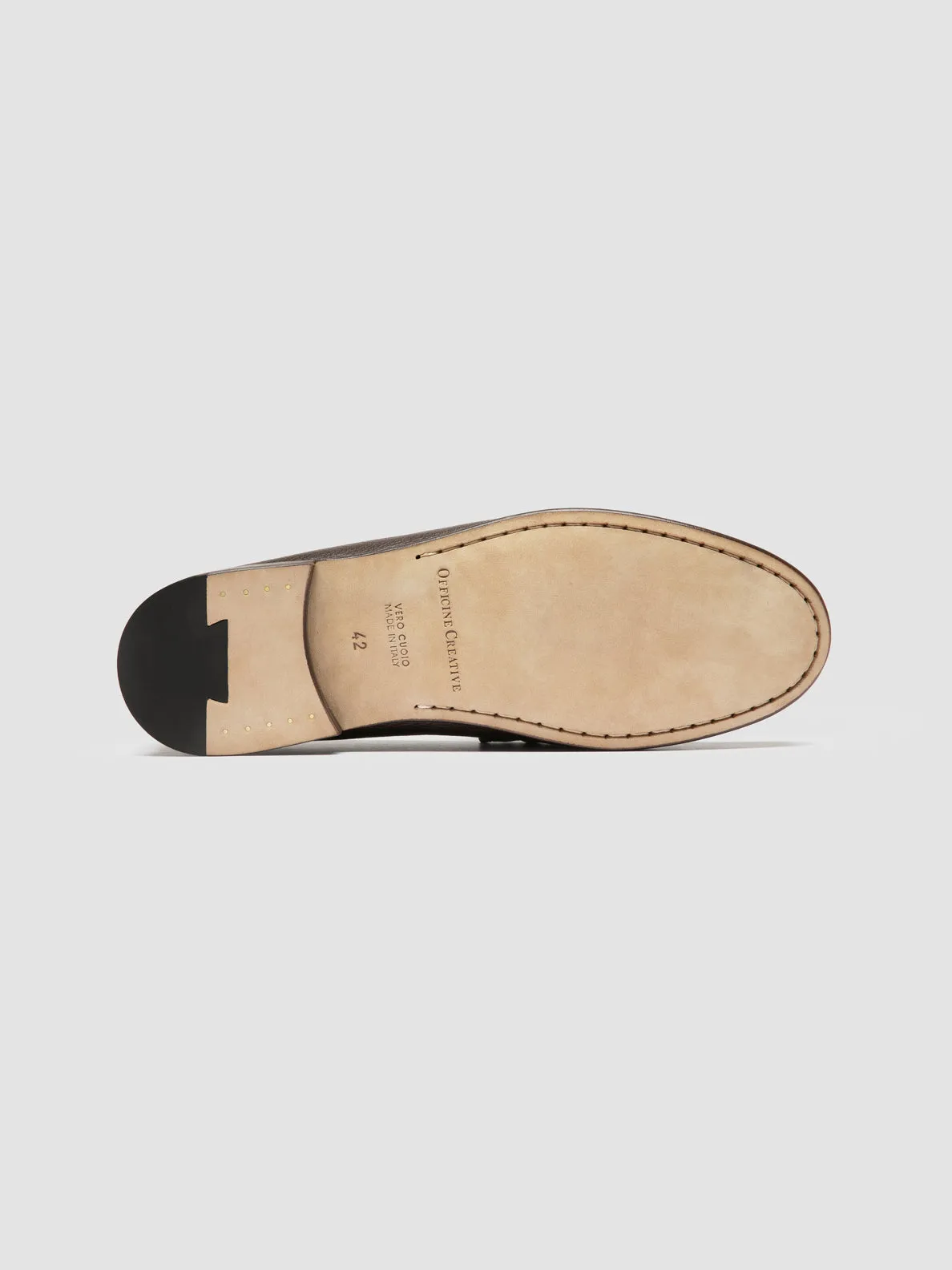 BALFRON 003 - Brown Leather Penny Loafer Youth Edge