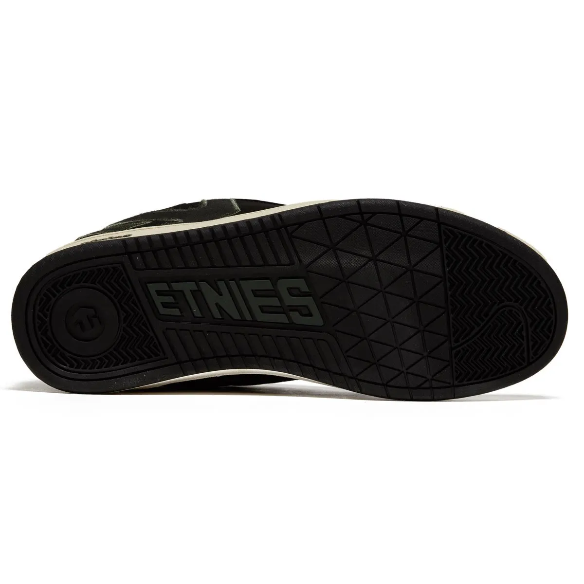 Etnies Fader Shoes - Black/Green Team Player Breathable Comfort