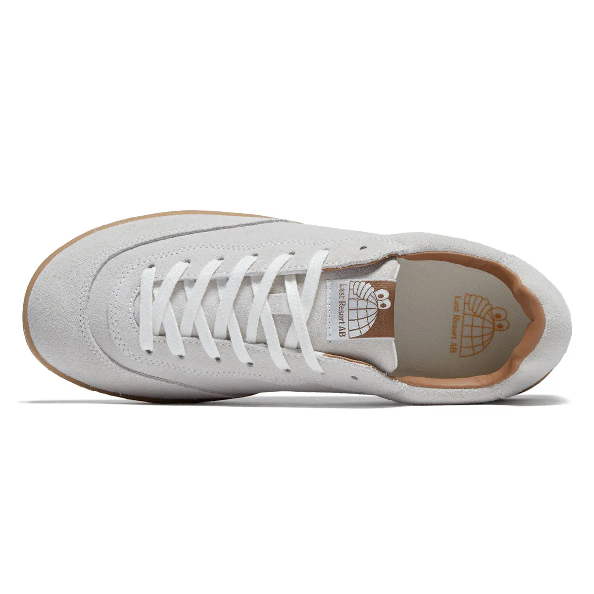 Freestyle Look foldable Last Resort AB CM001 Suede Lo Shoes - White/Gum