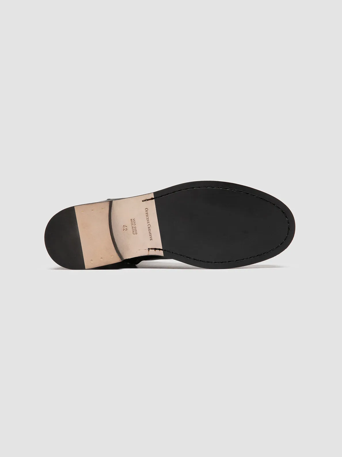 Comfort Leather Dry Days BULLA 001 - Black Leather Derby Shoes