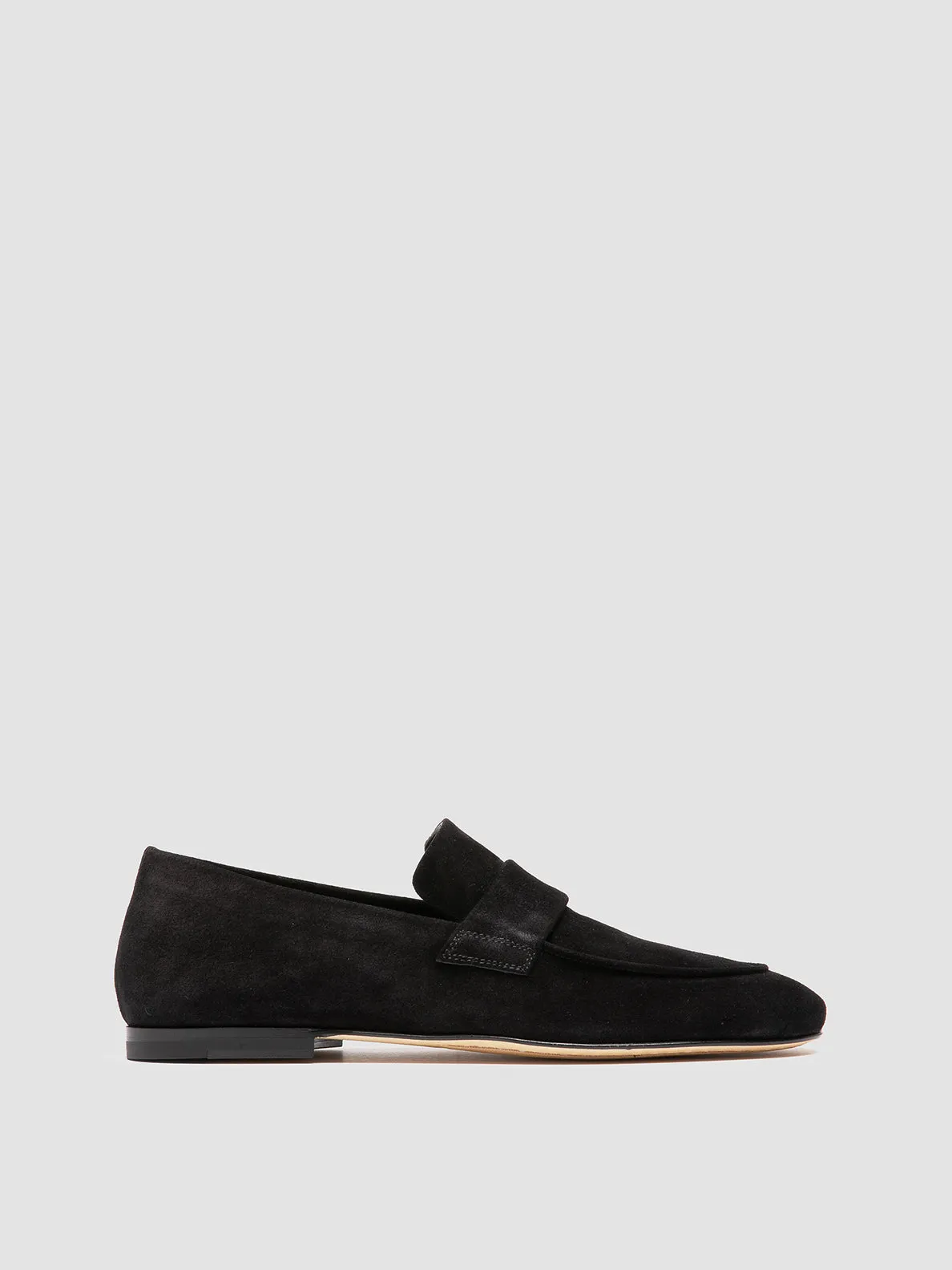 AIRTO 001 - Black Suede Loafers Step Free Style Leader