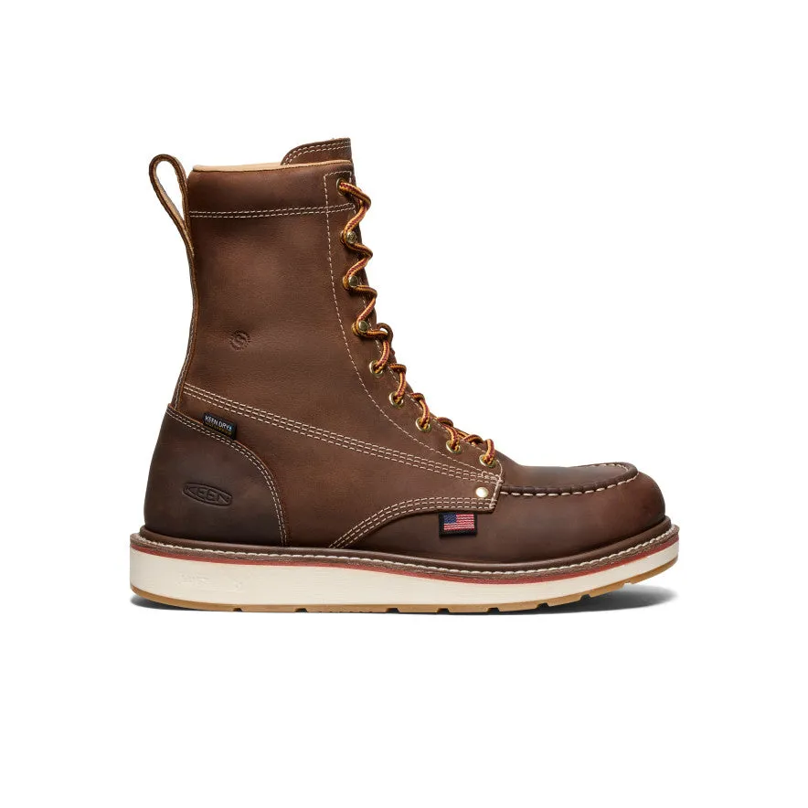 Men's Liberty 8" Waterproof Boot (Carbon Toe)  |  Chestnut/Gum All-Terrain Hiking
