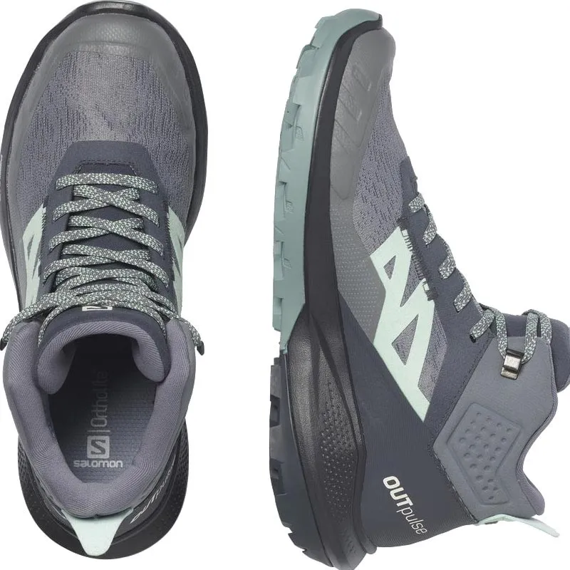 Hiking Trip Anti-Slip Hiking Salomon Outpulse Mid GTX Womens Hiking Shoes