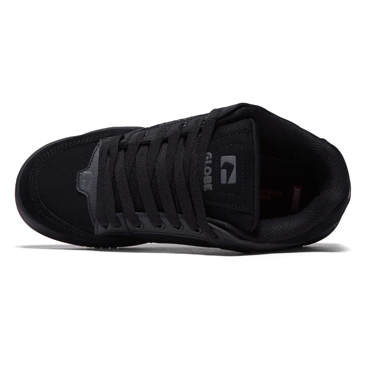 Globe Tilt Shoes - Black/Black/Pink Active Step Fit Bold Ride