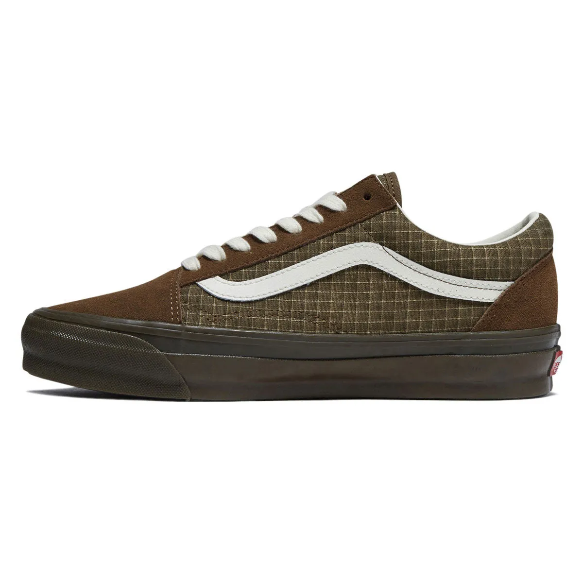 Anti Slip Elastic Comfort Vans Old Skool MTE Shoes - Washed Ripstop Sepia