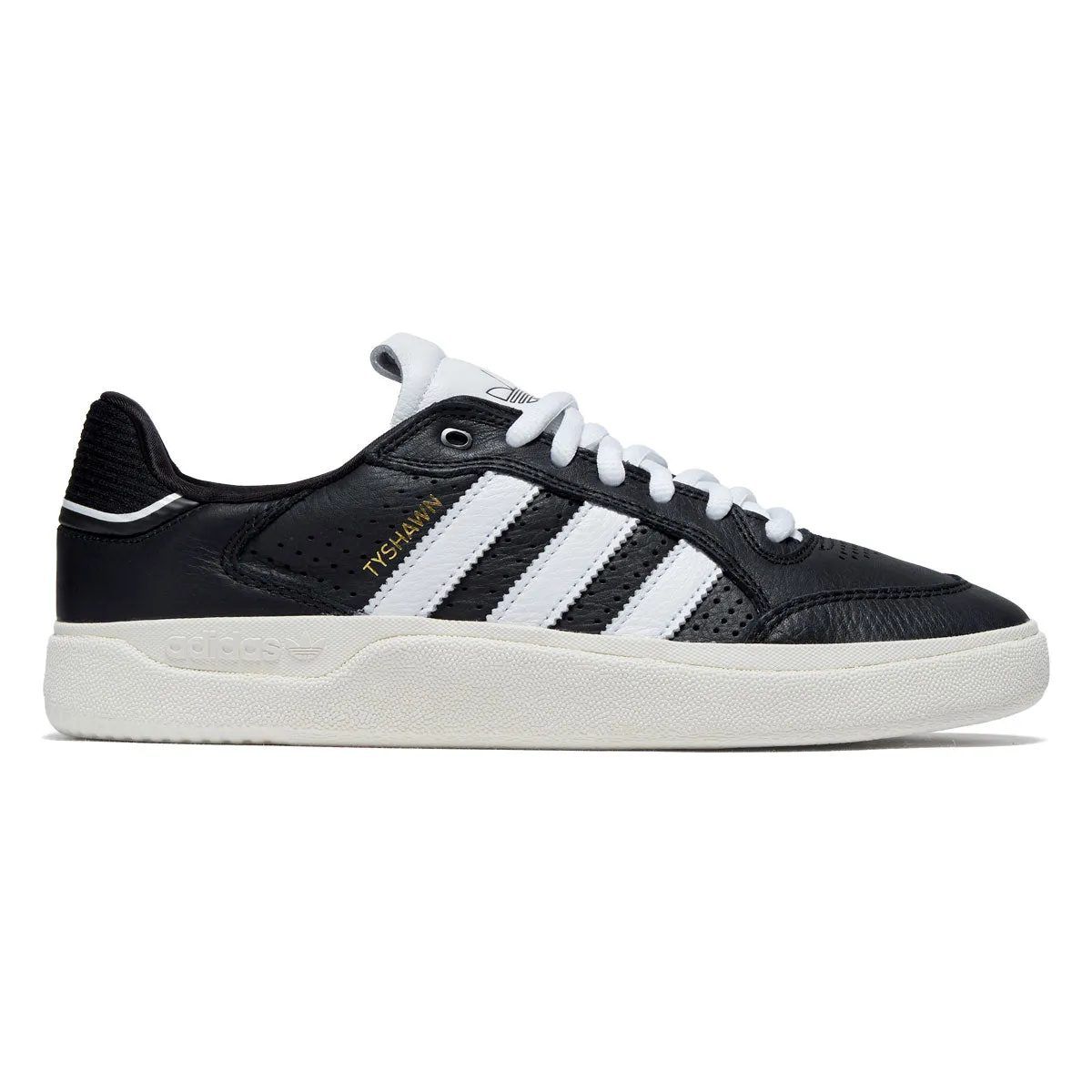 Adidas Tyshawn Low Shoes - Core Black/Ftwr White/Core White Street Action Ready