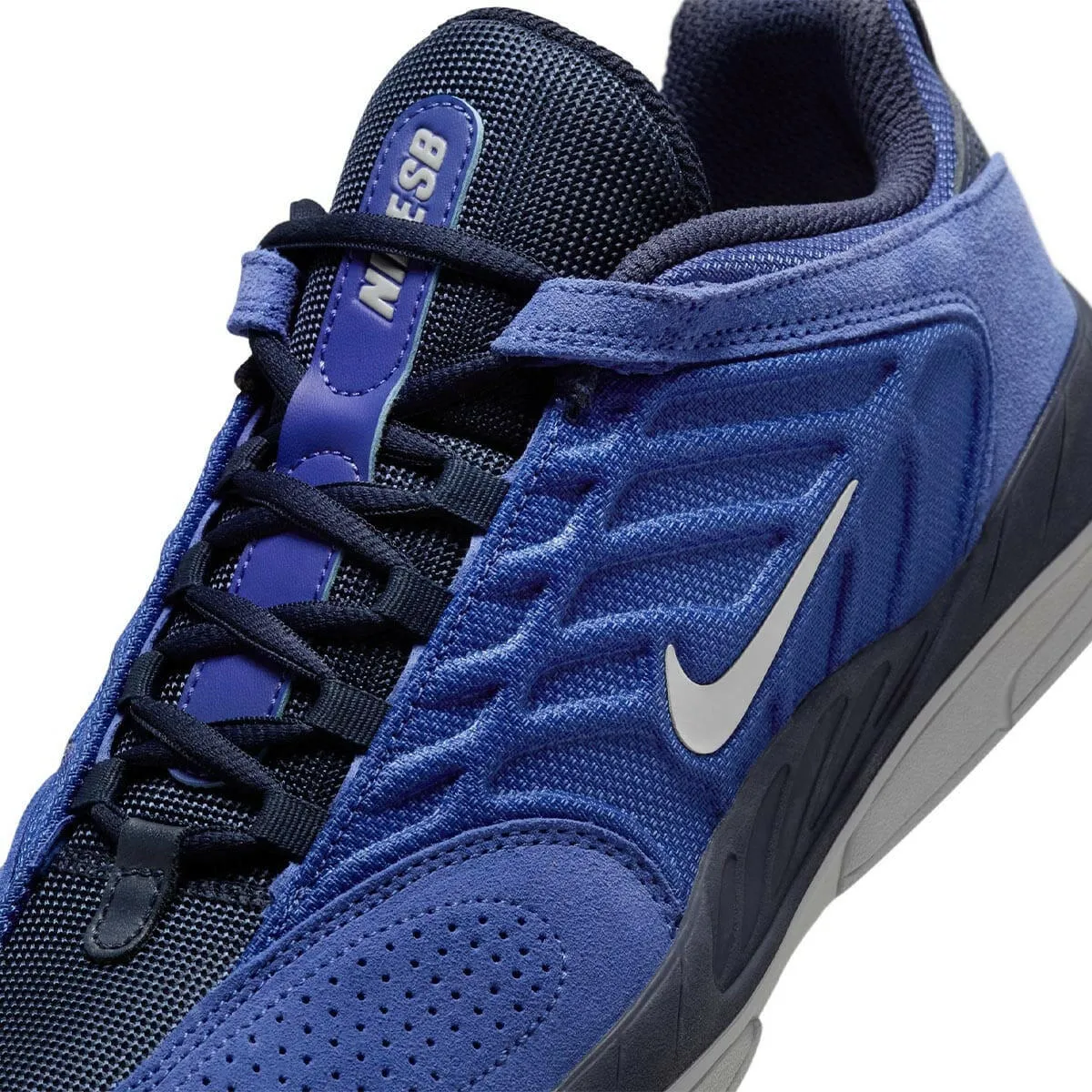 Lightweight Step Modern Look Nike SB - Vertebrae Shoes Blue/Grey