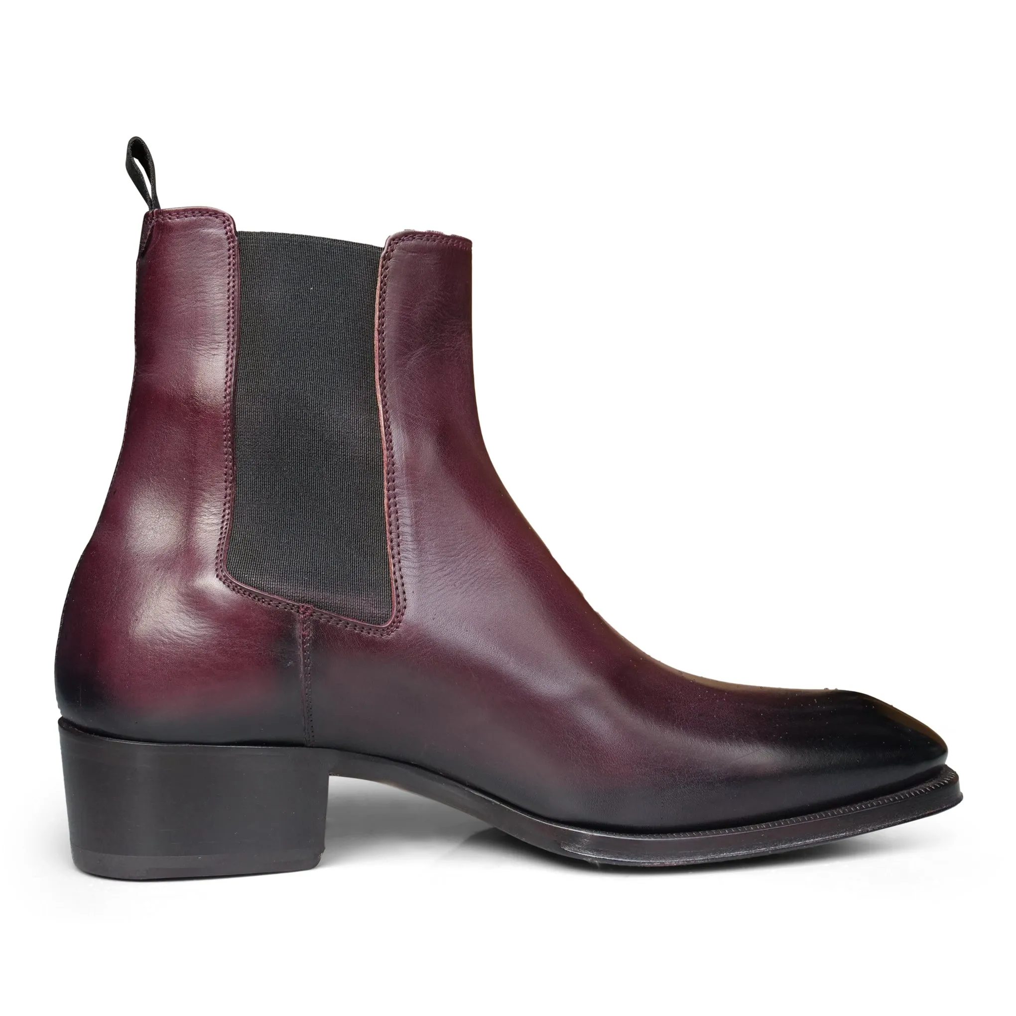 5219 - Delave Bordeaux Weekend Boots Fit Perfectly