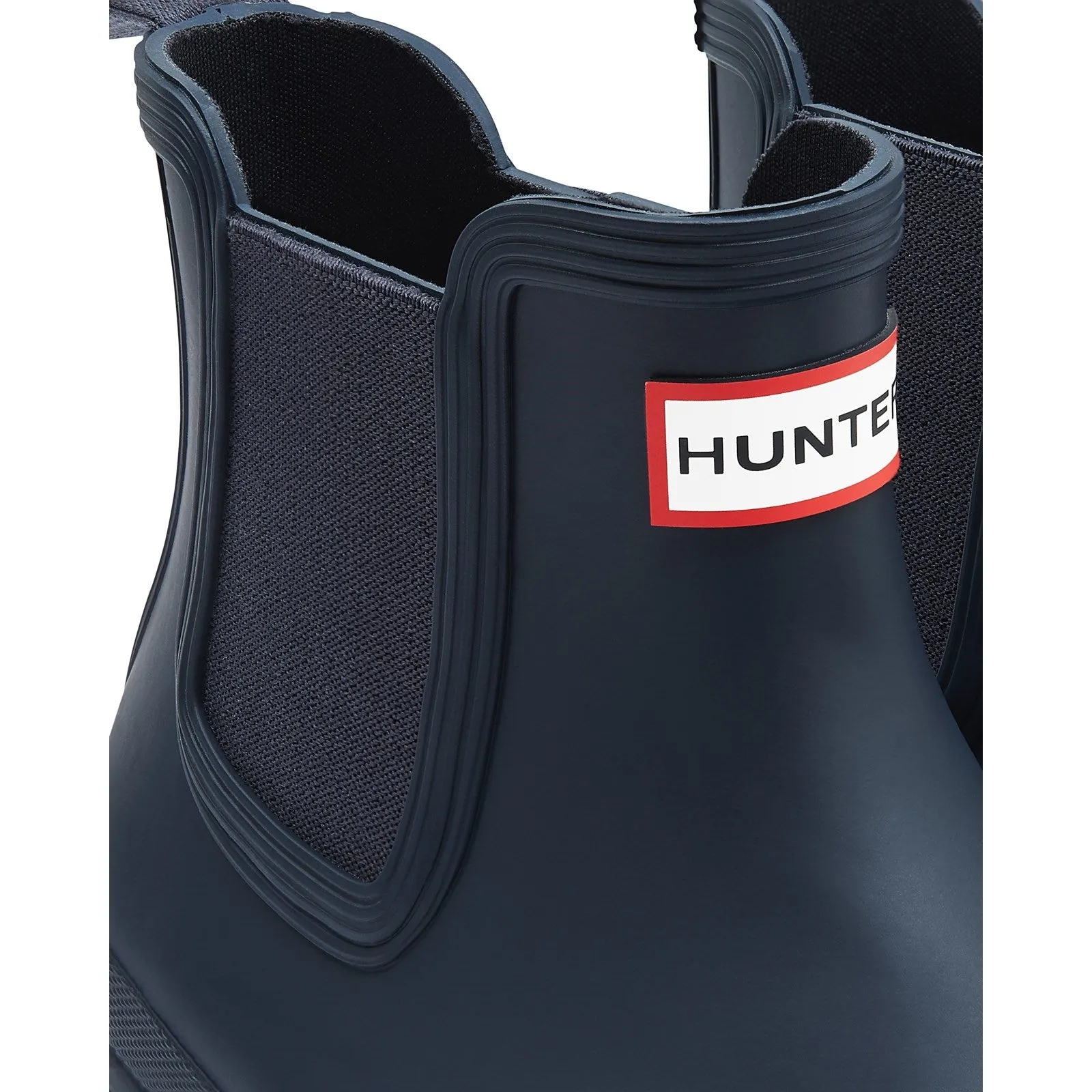 Stylish Hunter Mens Original Chelsea Boot Navy