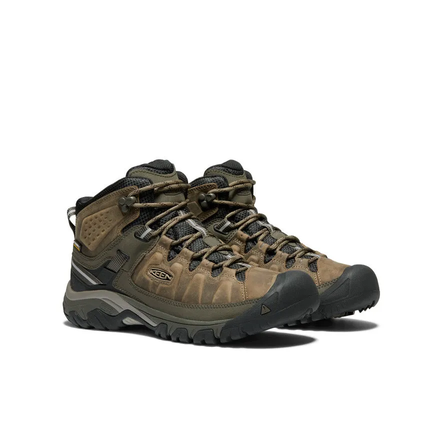 Men's Targhee III Waterproof Mid  |  Bungee Cord/Black Mountain Path Fit Tough Terrain