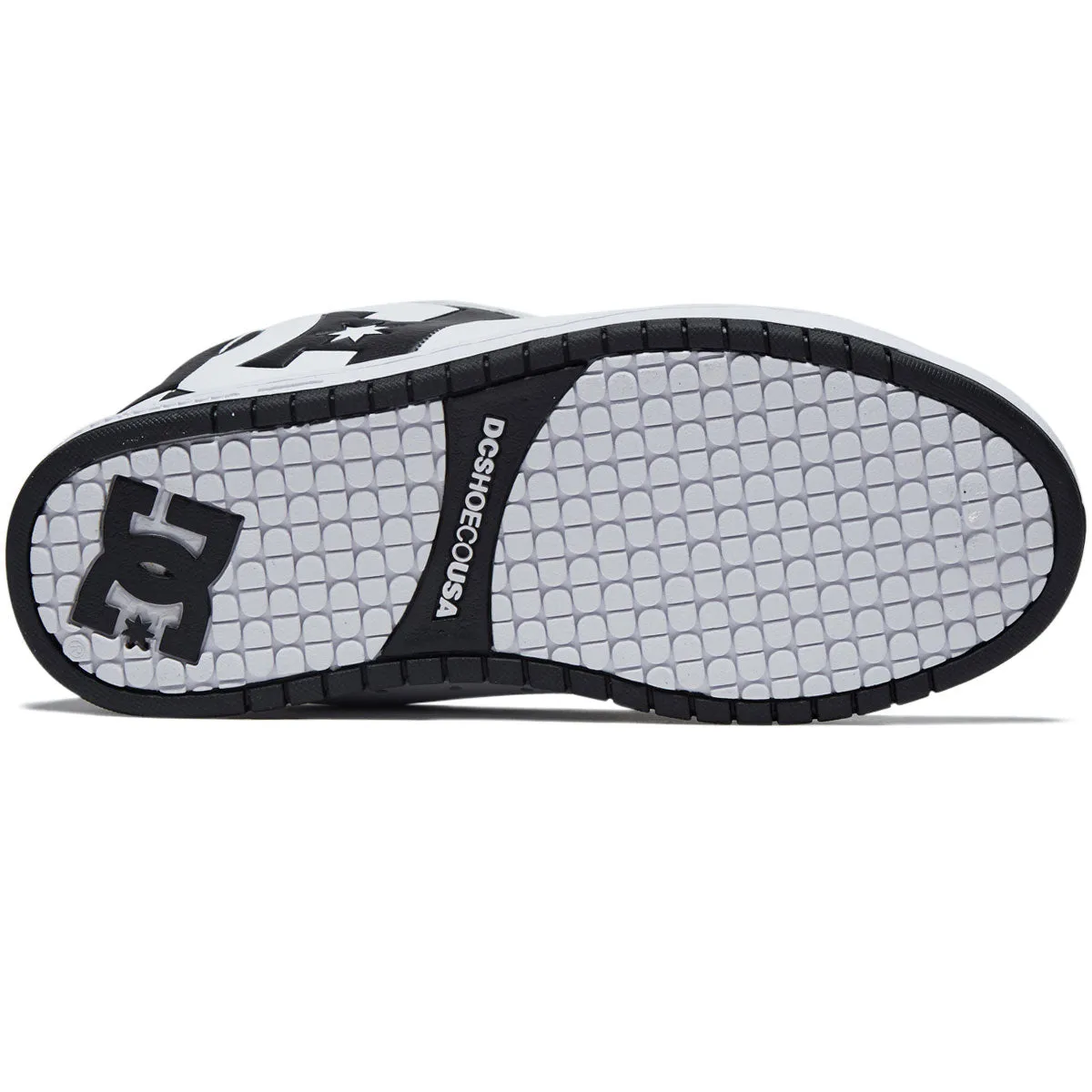 DC Court Graffik SQ Shoes - White/Black/Black Dynamic support Daily Outfit