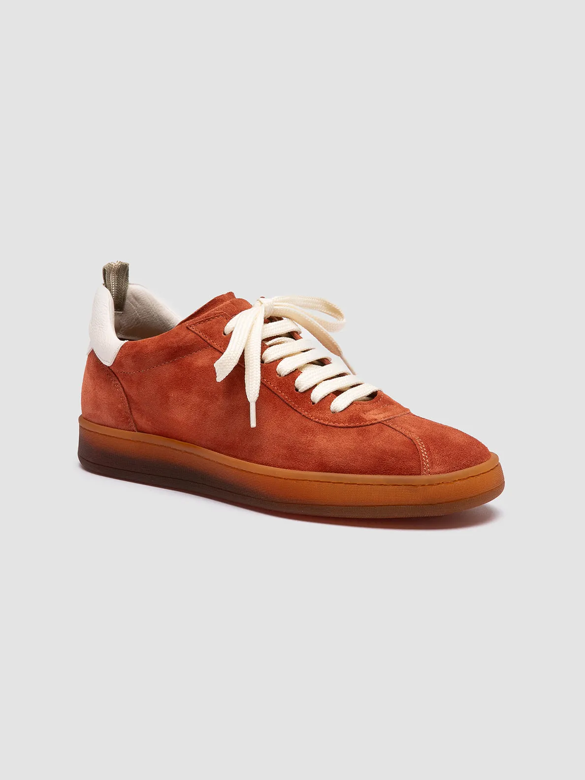 Airy Design Every Step DESTINY 101 - Red Leather and Suede Sneakers