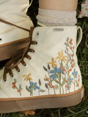 Evening Hike Street Cool Sunshine Meadow Platform High Top