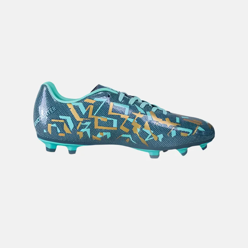Nivia Encounter 10.0 Kids Unisex Football Shoes -Hunter Green Team Fit Stability Core