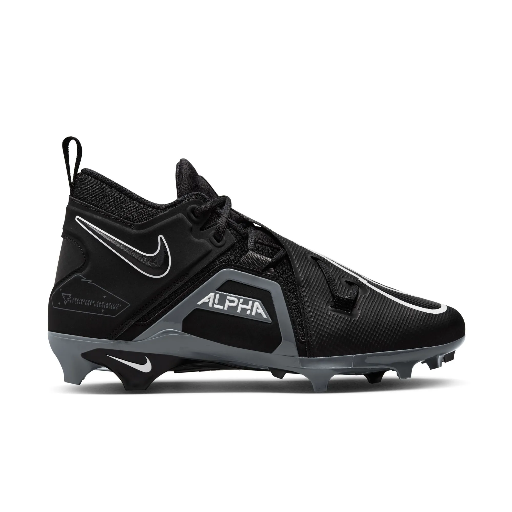 Midfoot Lock Padded Heel Men's Nike Alpha Menace Pro 3 Football Cleats