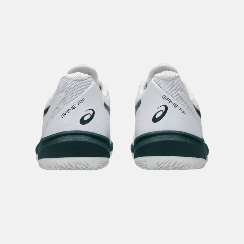 Court Versatile Fit ASICS GAME FF Men's Tennis Shoes ?C White/Saxon Green