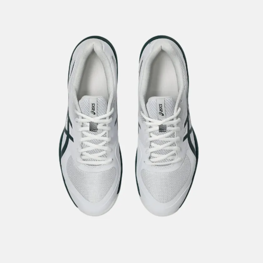 Outdoor Walk Soft Interior ASICS GAME FF Men's Tennis Shoes ?C White/Saxon Green